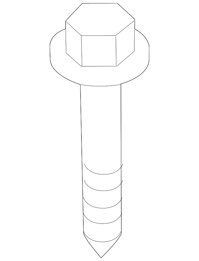 Motor Mount Mount Bolt N-105-524-04 - View 114