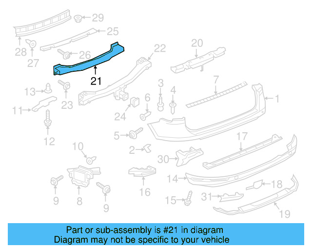 Impact Bar 7P0-807-309-A - View 24