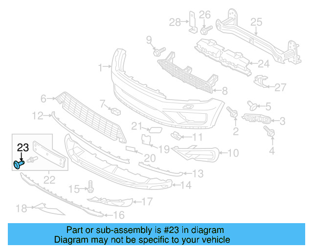 License Bracket Rivet N-038-549-4 - View 60