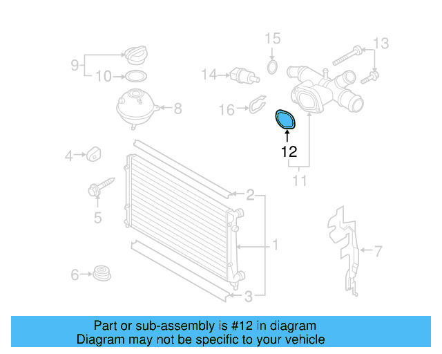 Flange Seal 038-121-688-D - View 15