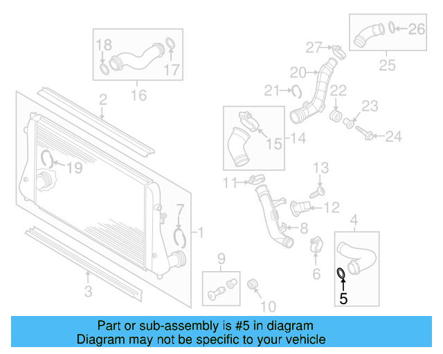 Pressure Hose Seal 3C0-145-117-H - View 23