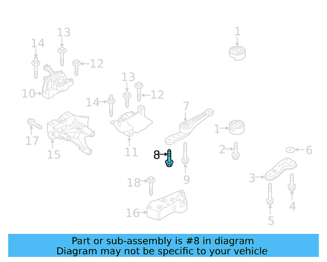 Suspension Stabilizer Bar Link Bolt N-106-994-01 - View 17