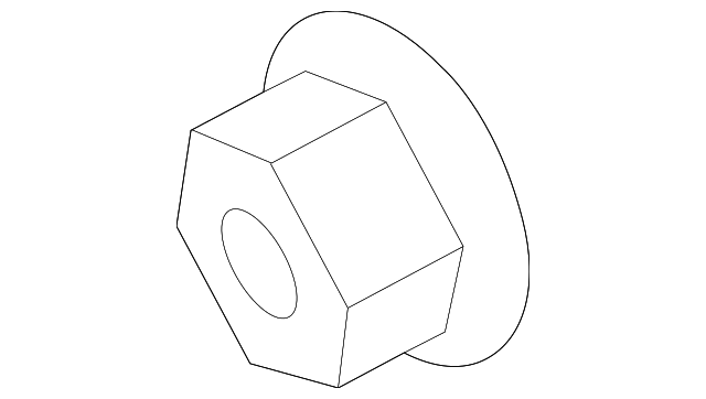 Mount Bracket Nut N-015-082-10 - View 87