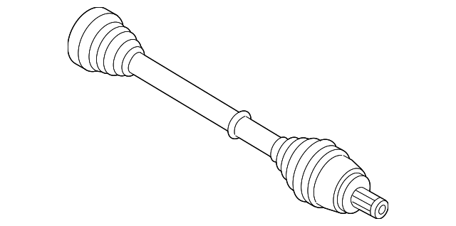 Axle Assembly 1K0-501-203-F - View 8