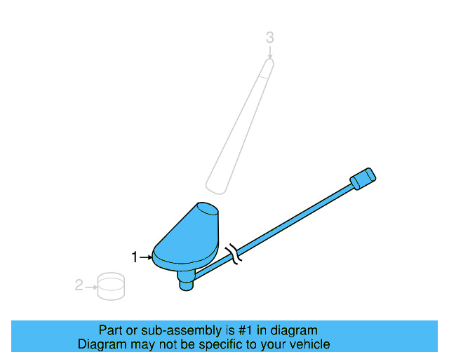 Antenna 7L6-035-503 - View 3