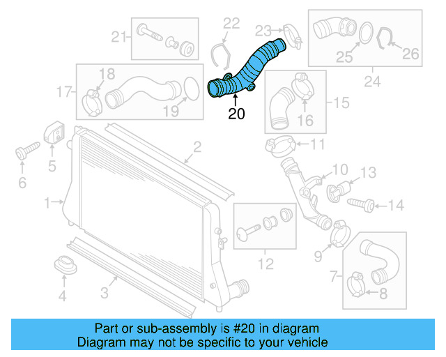Connector Hose 1K0-145-828-AC - View 19