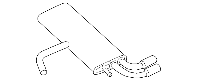 Rear Muffler 5GM-253-609-M