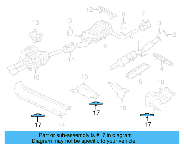 Floor Pan Heat Shield Clip 441-863-987-B - View 76