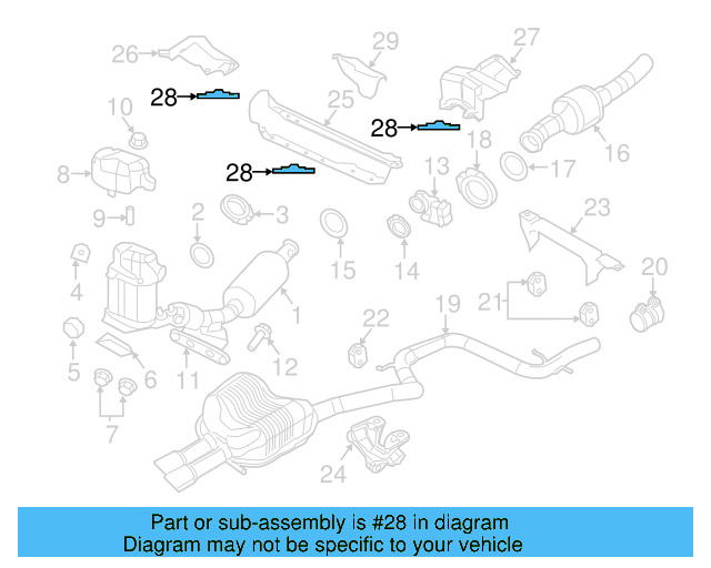 Floor Pan Heat Shield Clip 441-863-987-B - View 82