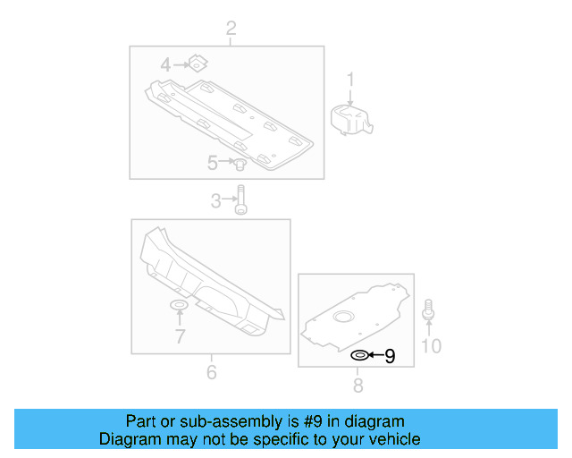 Exhaust Heat Shield Clamp N-903-350-04 - View 75