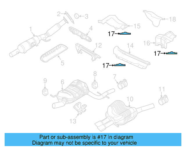 Floor Pan Heat Shield Clip 441-863-987-B - View 37