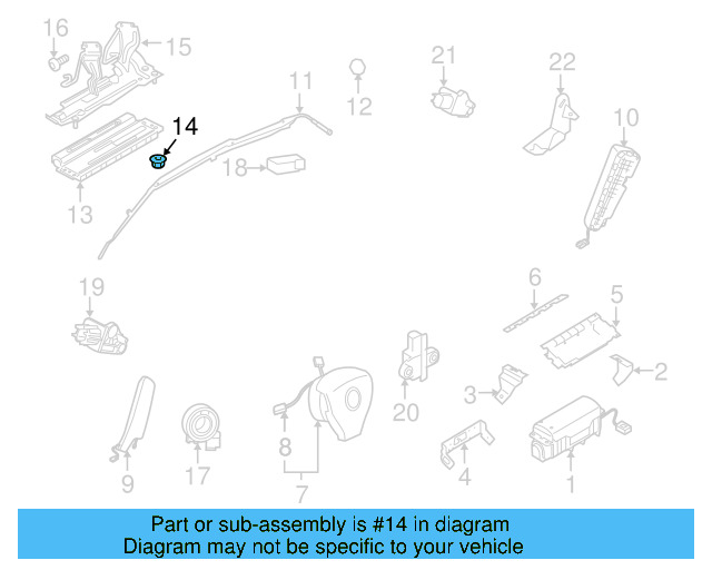Fan & Motor Lock Nut N-908-877-03 - View 51