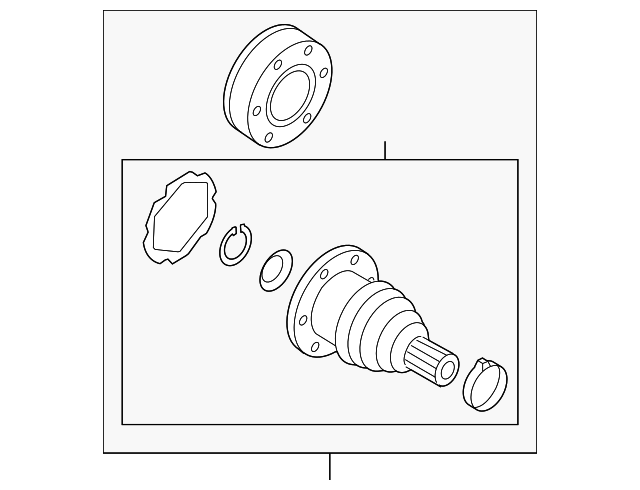 Inner Joint Assembly 1K0-498-103-X - View 17