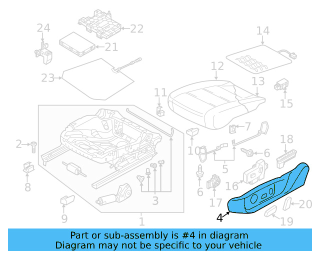 Side Cover 5C6-881-318-G-82V - View 3