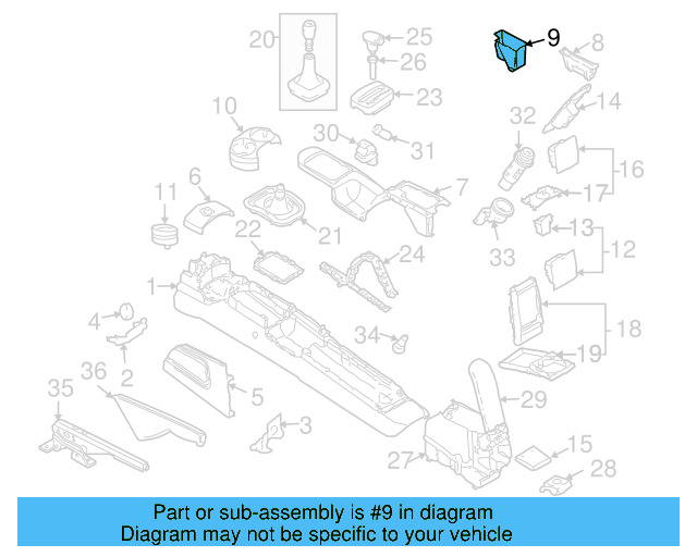 Storage Box 1C0-857-925-C-33N - View 12