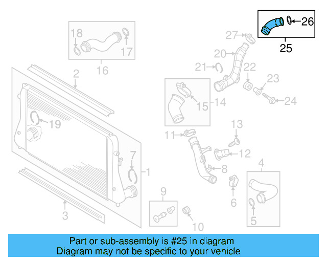Connector Hose 1K0-145-828-AC - View 10