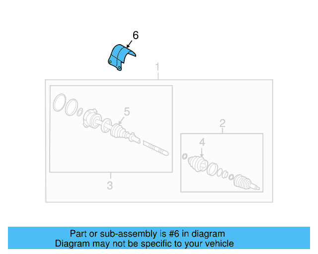 Cv Joint Splash Shield 1J0-407-721-C - View 13