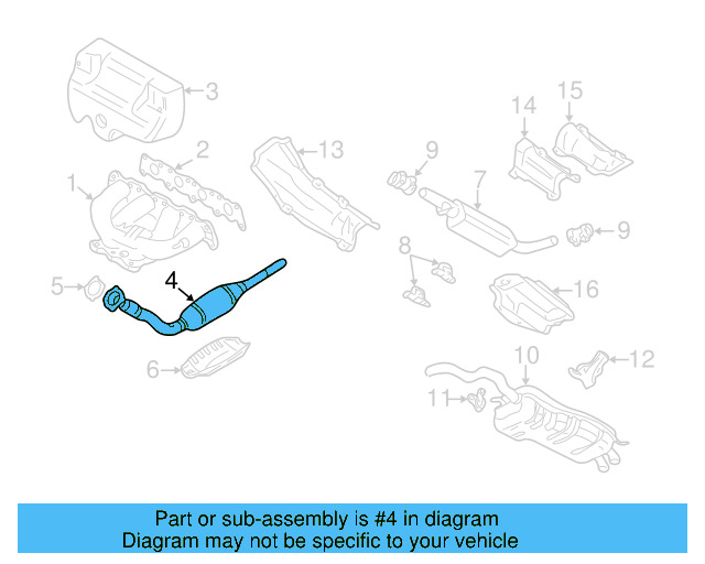 Converter & Pipe 1J0-254-508-S - View 6