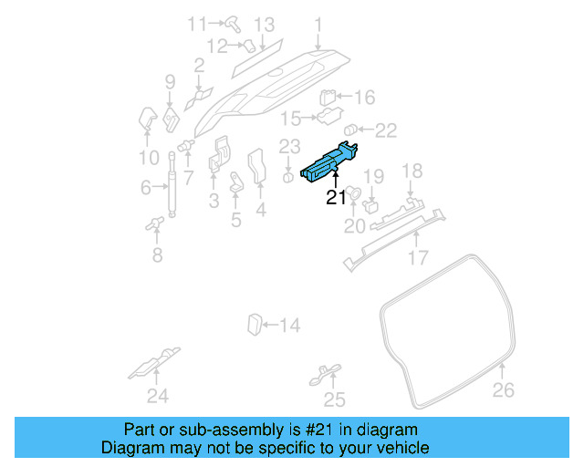 Opener Assembly 3C9-827-384-H - View 3