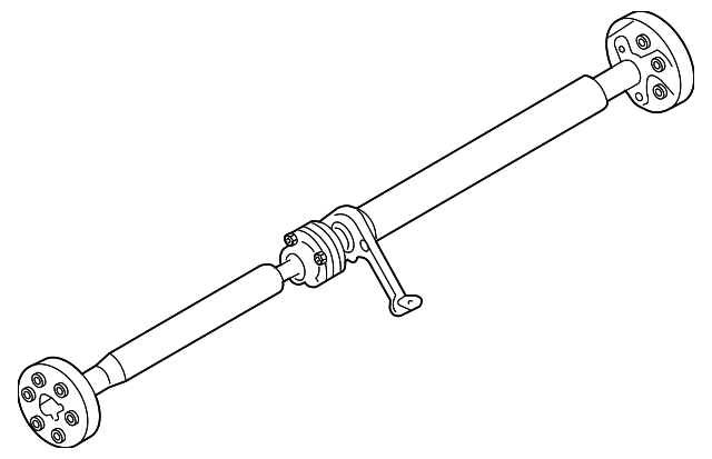 Drive Shaft 3C0-521-101-AJ - View 2