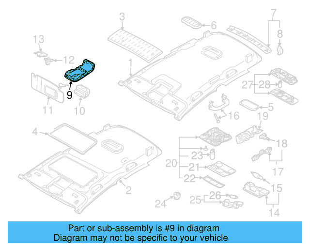 O'head Lamp Bulb N-017-753-5 - View 11