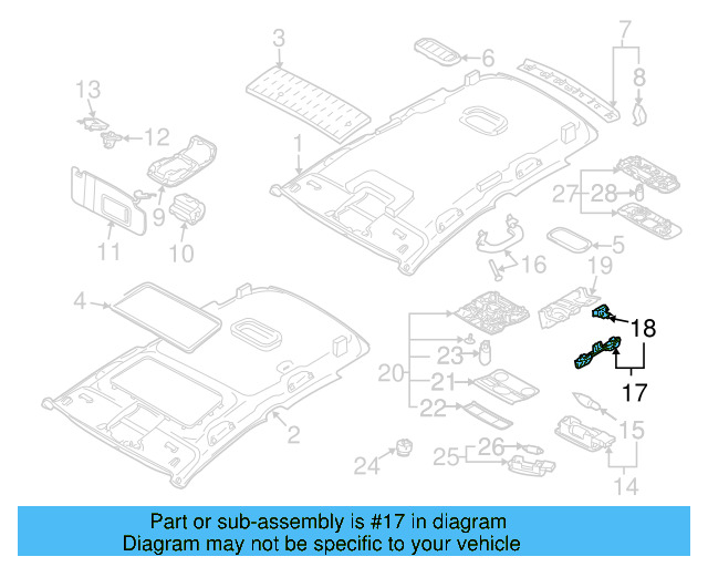 Visor Lamp 1K0-947-109-71N - View 7