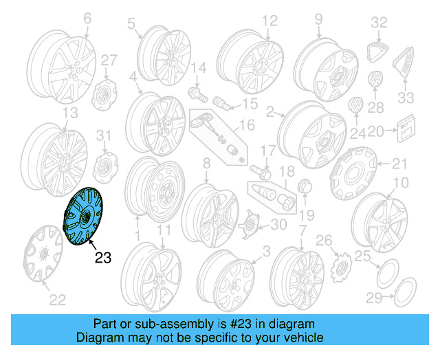 Wheel Cover 1C0-601-147-P-16Z - View 5