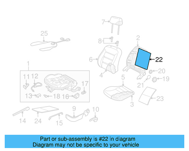 Protect Plate 1J0-881-745-C - View 3