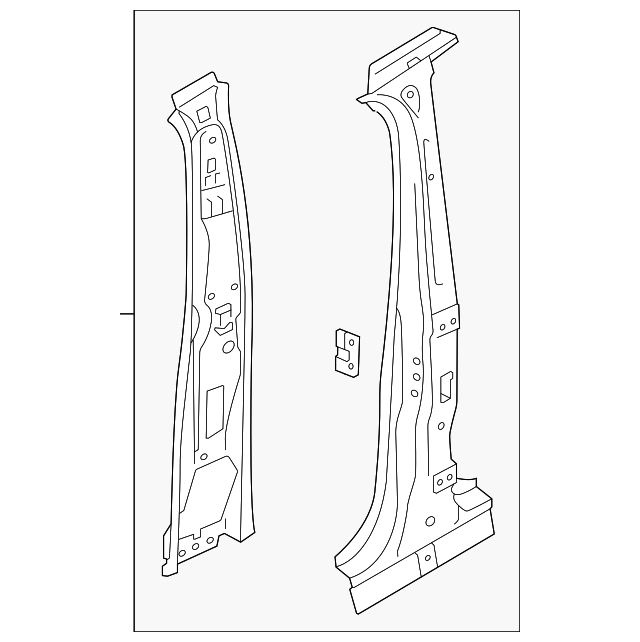 Outer Center Pillar 11A-809-219-A