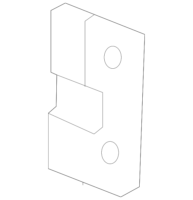 Pillar Reinforced Nut Plate 6R0-810-681 - View 23