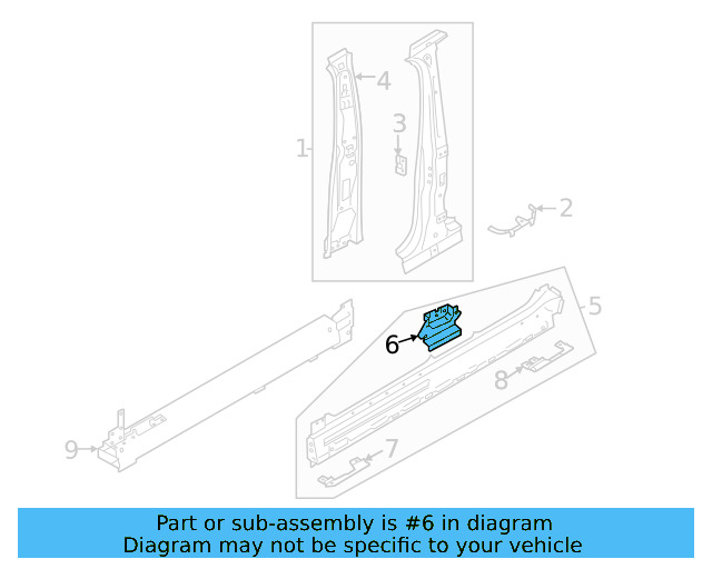 Reinforced Plate 11A-809-317 - View 3