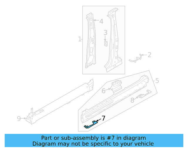 Front Plate 11A-810-686 - View 3
