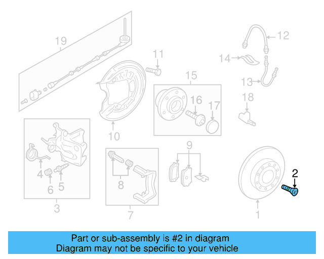 Caliper 1K0-615-424-P - View 16