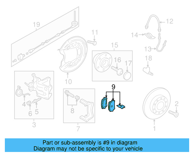 Splash Shield 1K0-615-612-AB - View 3