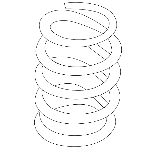 Coil Spring 1J0-411-105-AA