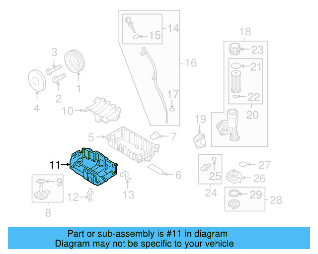 Lower Cover 03L-103-660-C