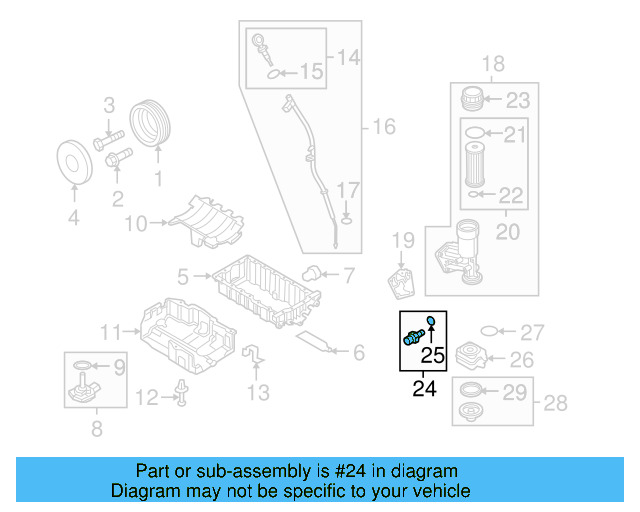 Turbocharger Union 045-115-677-A - View 3