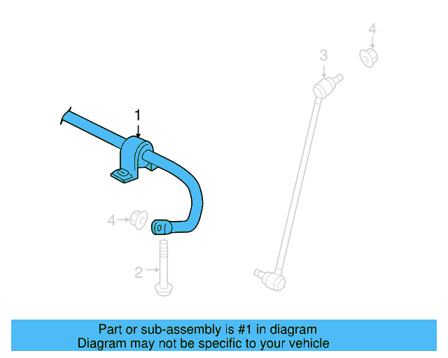 Stabilizer Bar 3C0-411-303-T - View 5
