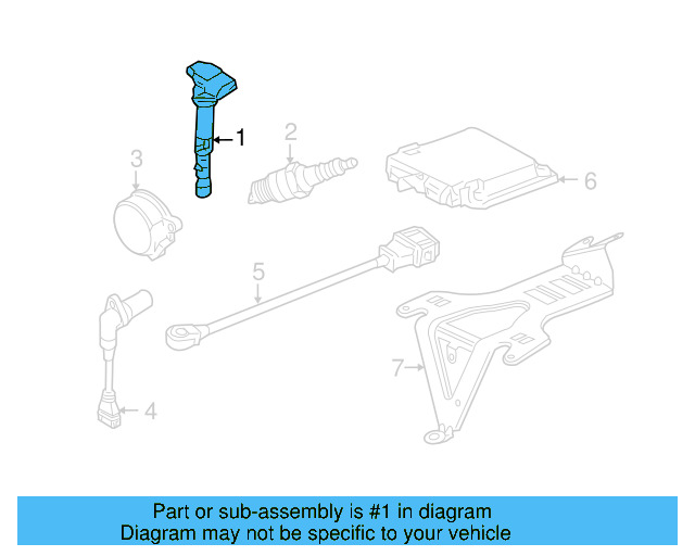 Ignition Coil 022-905-715 - View 7