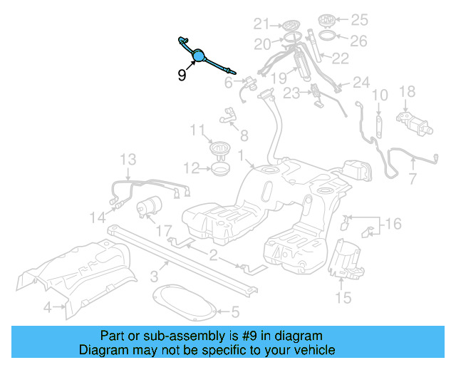 Breather Tube 3D0-201-090-G - View 8