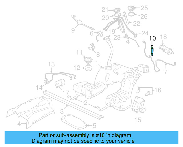 Ground Cable 3D0-201-211-A - View 3