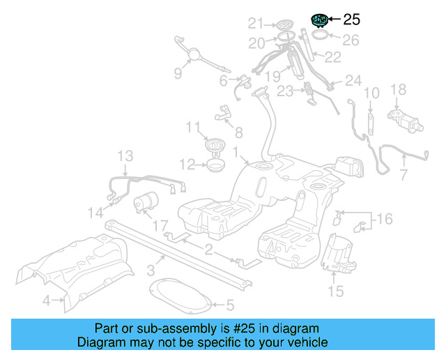 Flange 3D0-919-679-D - View 4