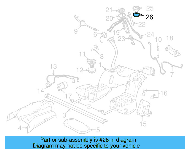 Flange Seal 3D0-919-133-E - View 6
