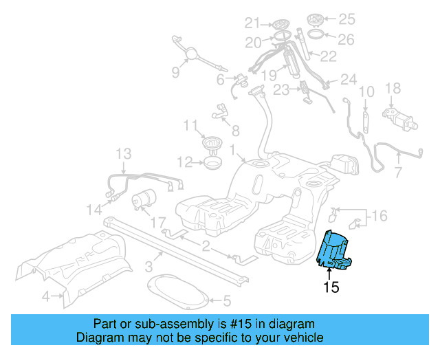 Bracket 3D0-201-505-H - View 3