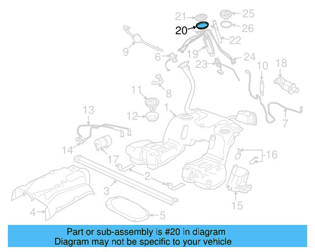 Flange Seal 3D0-919-133-E - View 5