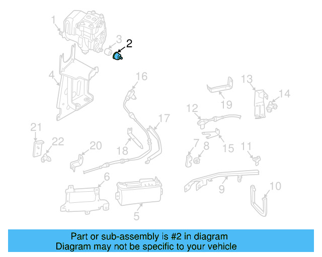Control Module Bushing 443-614-171 - View 2