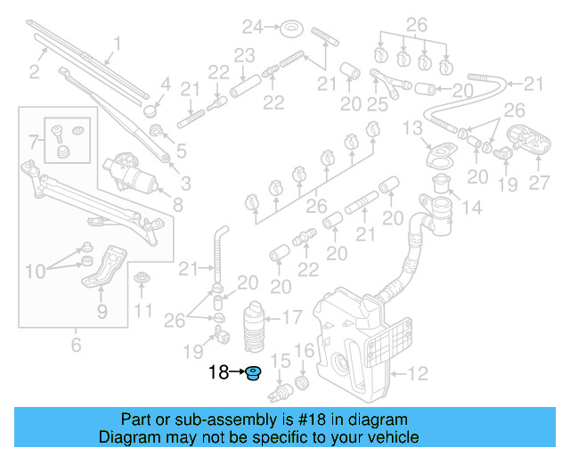 Washer Pump Seal 443-955-465 - View 40