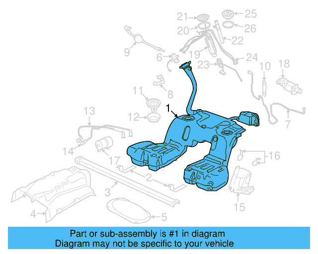 Fuel Tank 3D0-201-060-CN - View 4