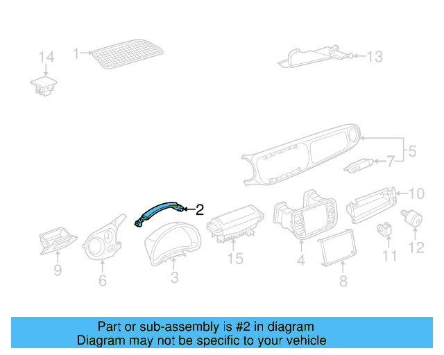 Handle 5C5-857-147-C-82V - View 8
