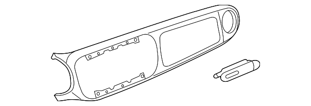 Trim Panel (Unpainted) 5c1858366gru - View 3